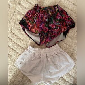 Lululemon Hotty Hot Shorts - 2 Pairs